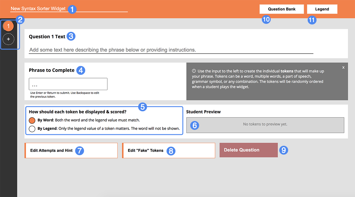 syntax sorter creator overview